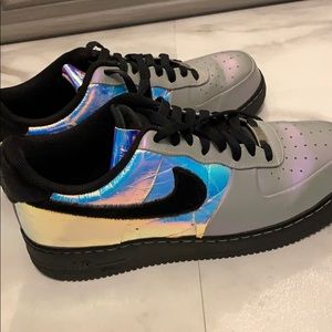 Nike Airforce 1 Metallic